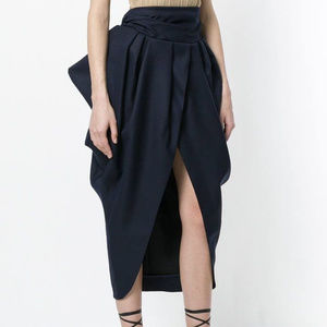 Jacquemus Women's Blue LaJupe Wool Skirt